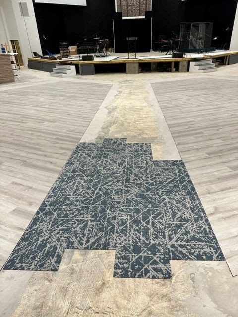 Commercial Carpet Tile, LVT, Ceramic Flooring